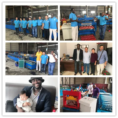 High Speed Roofing Sheet Three Layer Different Profiles Rol Forming Making Machine with Factory Price