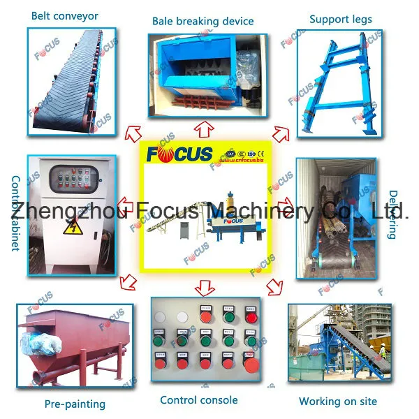 Hot Sale 25kg or 50kg Cement Bag Breaker for Sale