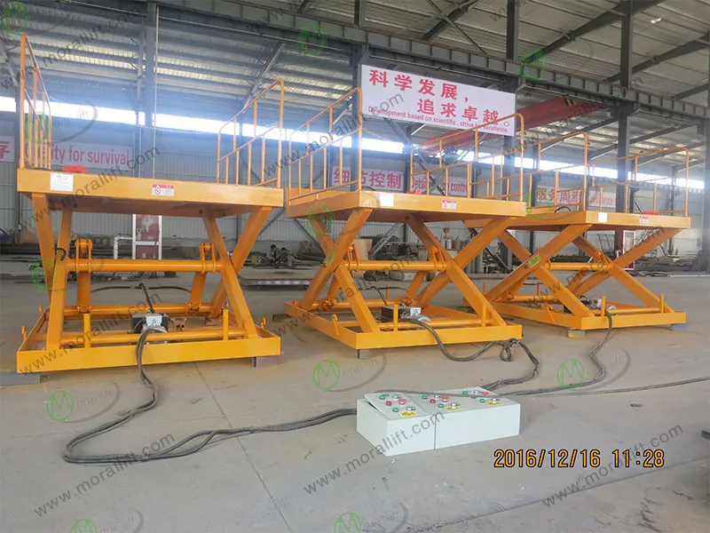 Hot Sale! ! ! 6000kg Hydraulic Scissor Dock Lift with CE