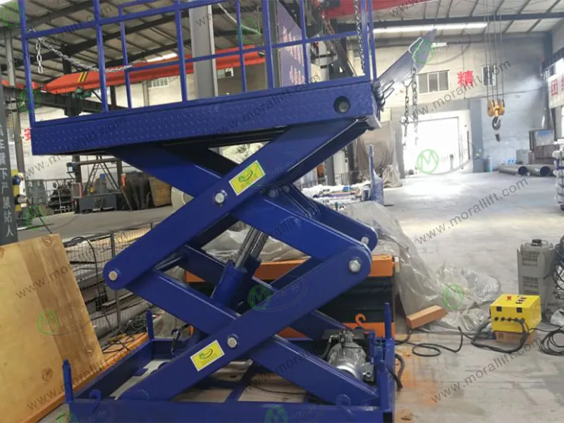 Hot Sale! ! ! 6000kg Hydraulic Scissor Dock Lift with CE