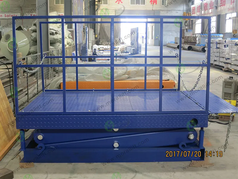 Hot Sale! ! ! 6000kg Hydraulic Scissor Dock Lift with CE