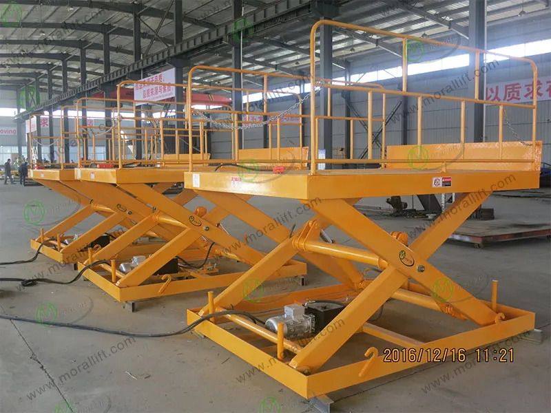 Hot Sale! ! ! 6000kg Hydraulic Scissor Dock Lift with CE