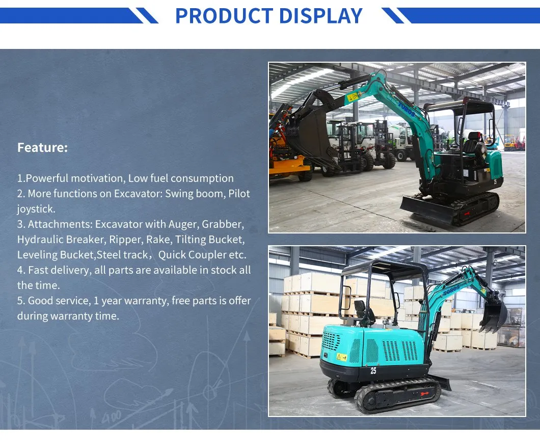 Hot Sale China 2.2 Ton Cheap Yanmar Engine Mini Cabin Excavator Digger with Quick Hitch/Hydraulic/ Crawler/CE/Diesel Gasoline