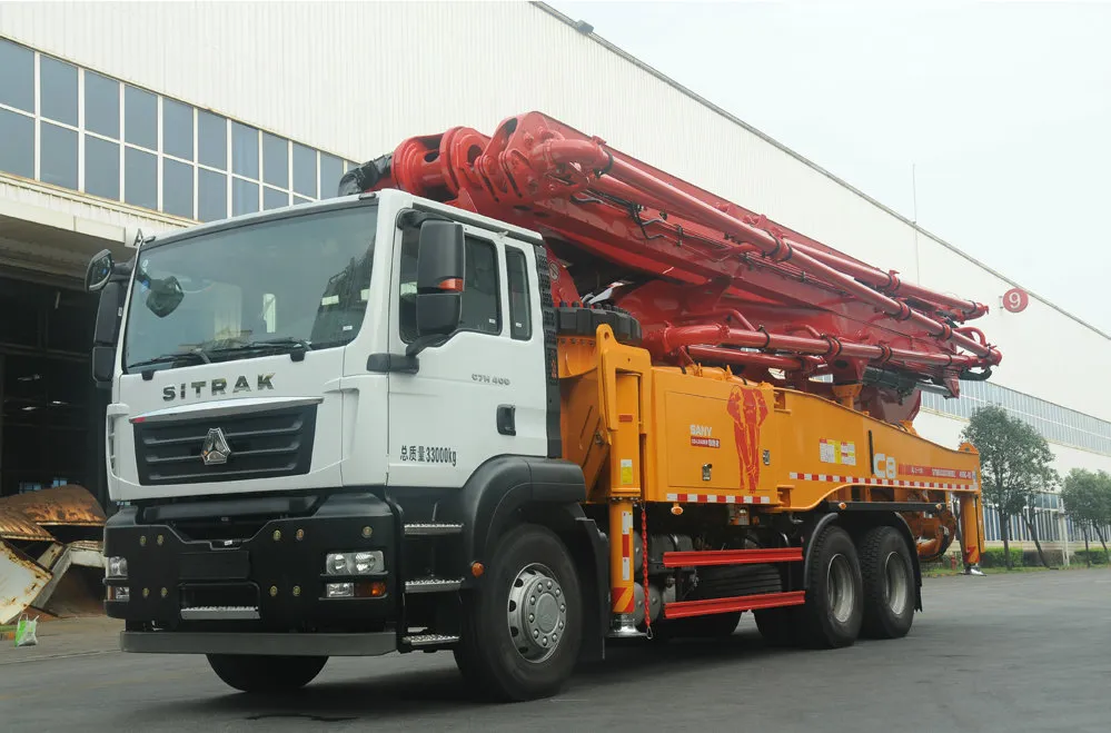 Hot Sale Sany 37m Sym5230thb 370c-8A Small Concrete Mounted Pump Truck Concrete Boom Pump Truck in China