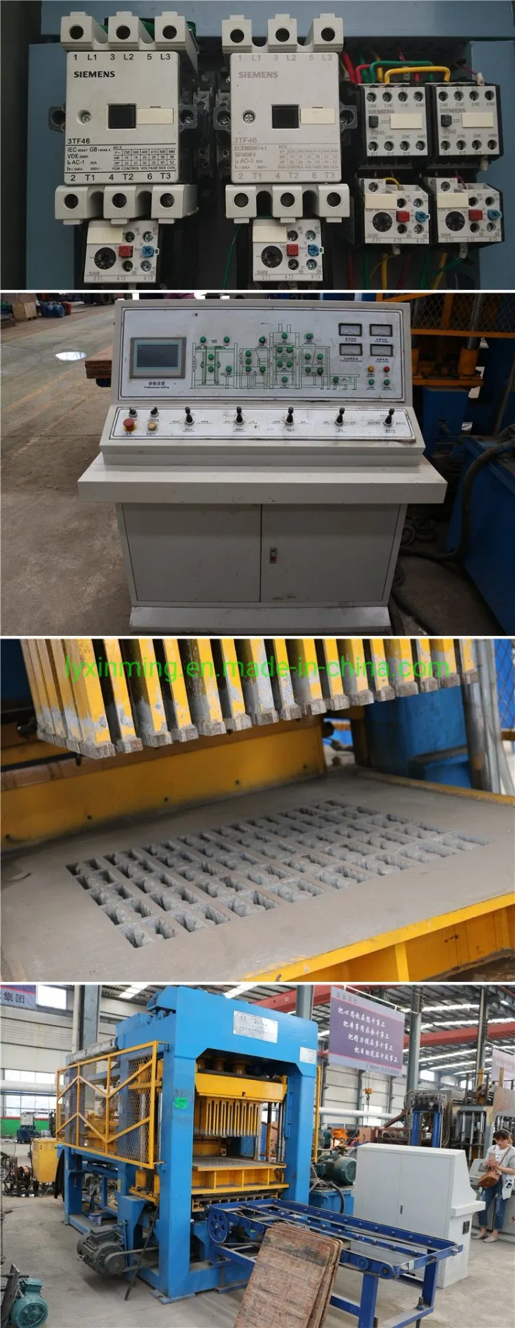 Hot-Selling Brick Machine Product Line Qt8-15 Cement Brick Machine Pavers Block Machine in Asia