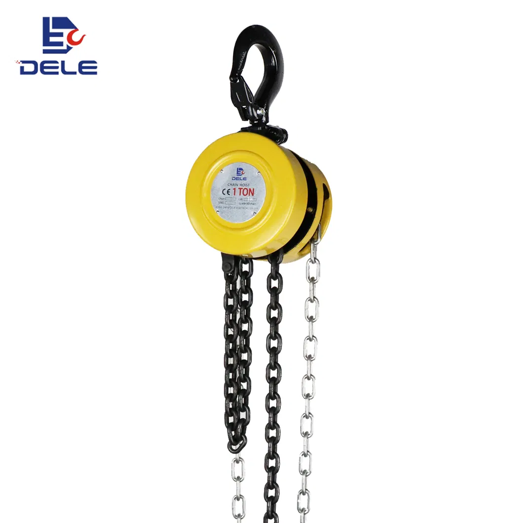 Hsz 2ton Manual Chain Hoist Round Hand Chain Block