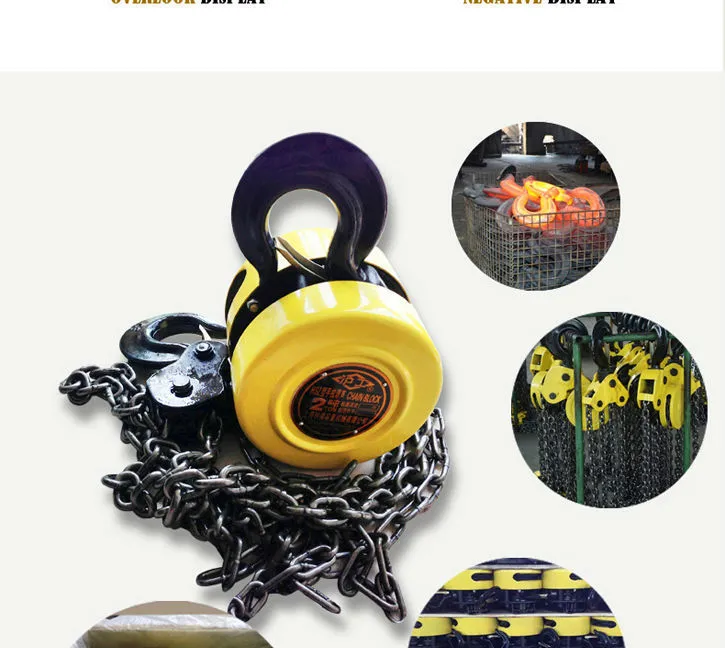 Hugo Hsz Hand Manual Hoist Chain Block