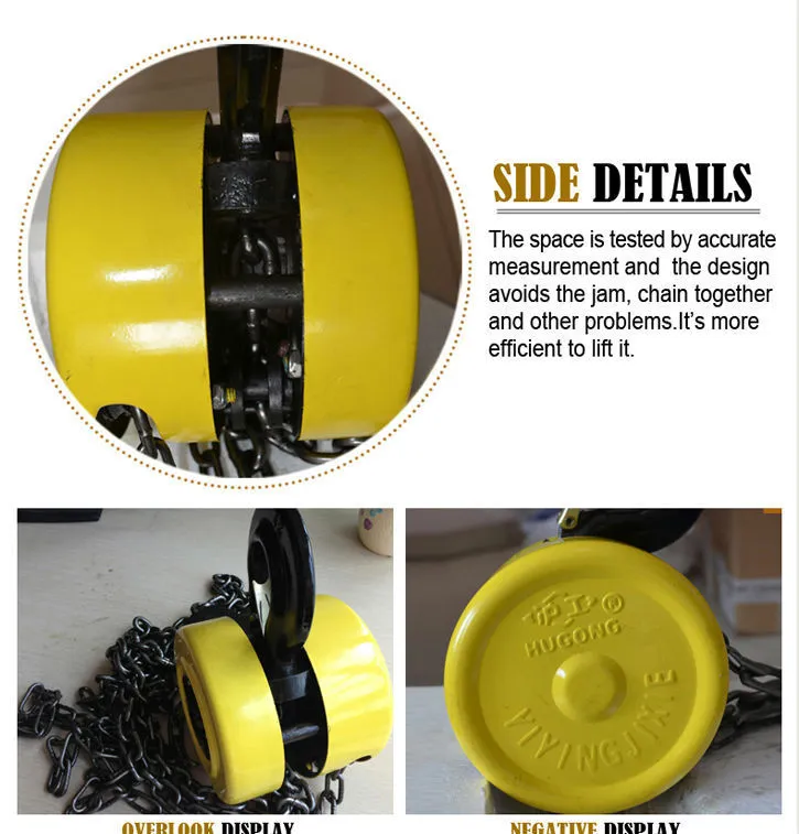 Hugo Hsz Hand Manual Hoist Chain Block