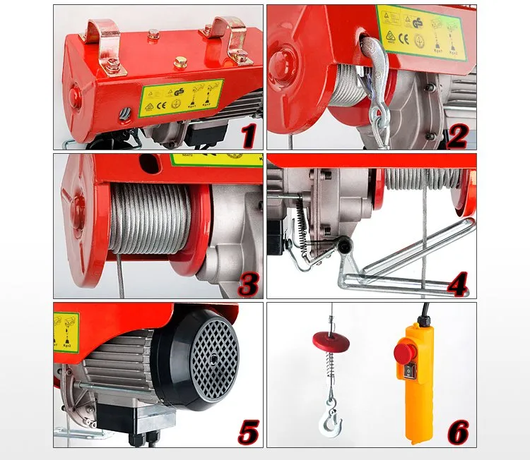 Hugo Manufacture of Mini Electric Hoist 100kg