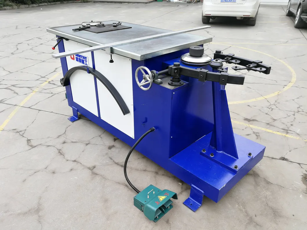 HVAC Round Duct Spiral Helix Gorelocker Elbow Joint Forming Machine