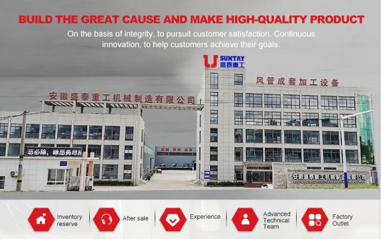 HVAC Round Duct Spiral Helix Gorelocker Elbow Joint Forming Machine