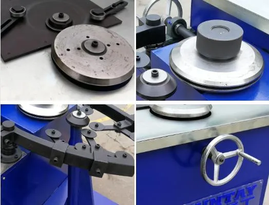 HVAC Round Duct Spiral Helix Gorelocker Elbow Joint Forming Machine