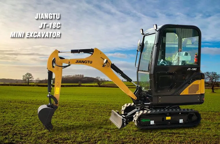 Hydraulic Crawler Cabin 2 Ton Mini Digger for Garden