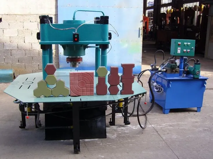 Hydraulic Paver Block Making Machine Wd-150t No Vibration Solid Paver Brick Making Machine for Sale