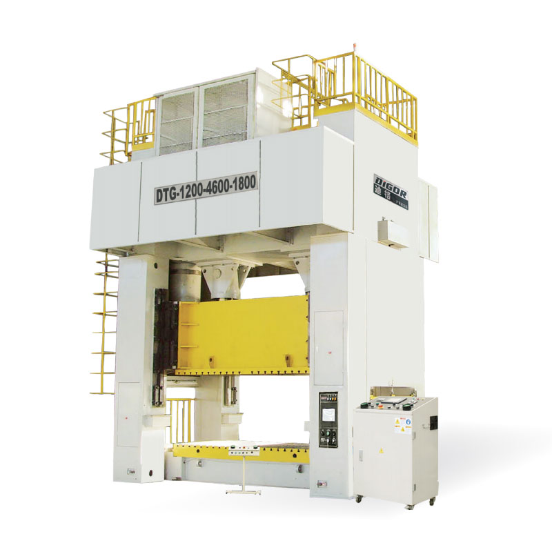 Closed eccentric gear press