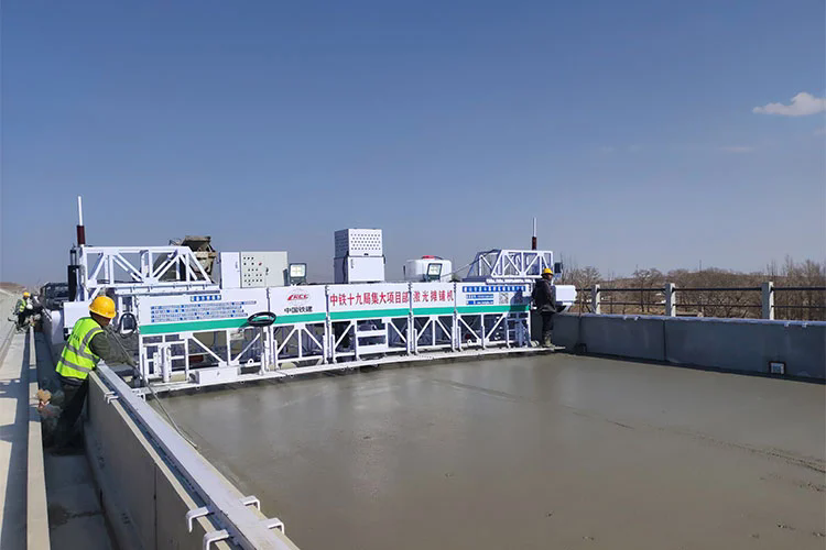 High-speed Rail Waterproof Protective Layer Laser Paver