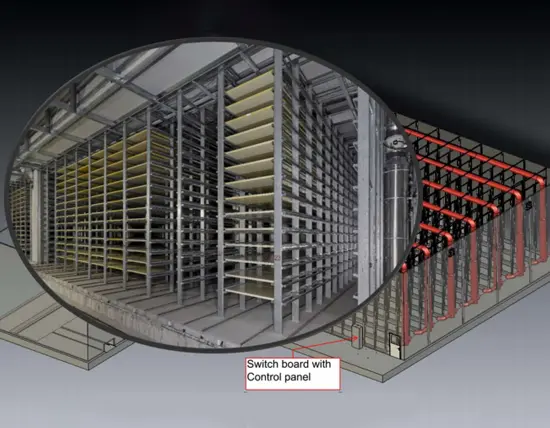 Block Forming Machine Maintenance Room