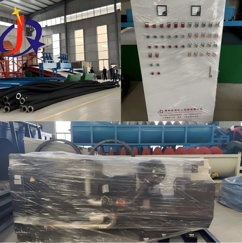 Cutter Suction Dredger with Gold Washing Plant