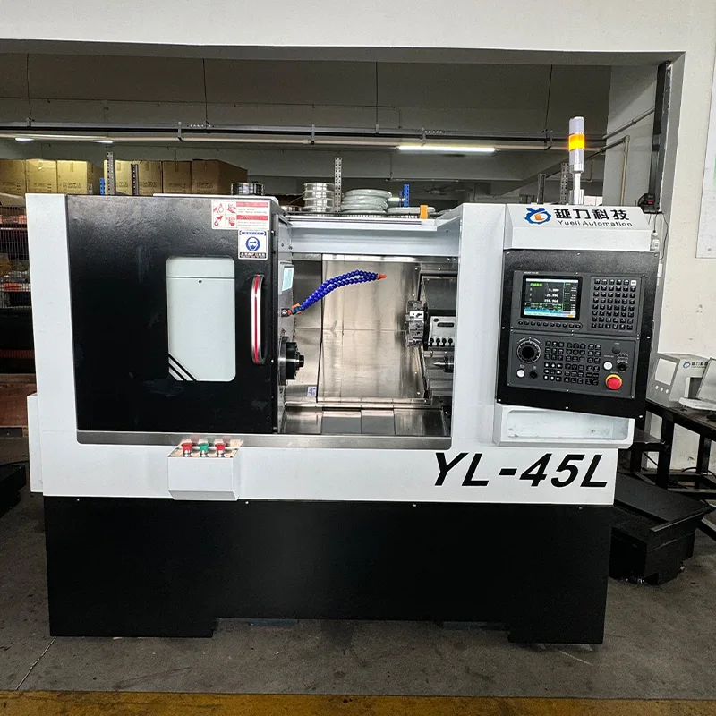 Slant Bed CNC Lathe with Servo Turret and Tailstock