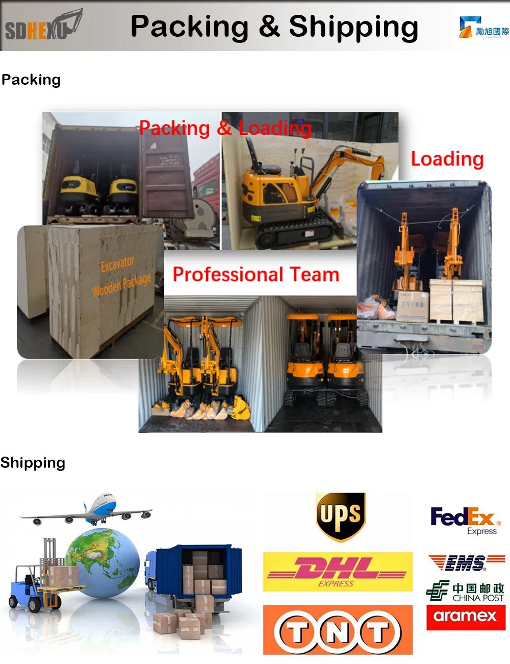 Joystick Control Excavator Machines Mini Digger Excavator 1t 1.5t Chineses Mini Excavator 1ton Micro Small Digger with Rubber Track for Garden Construction