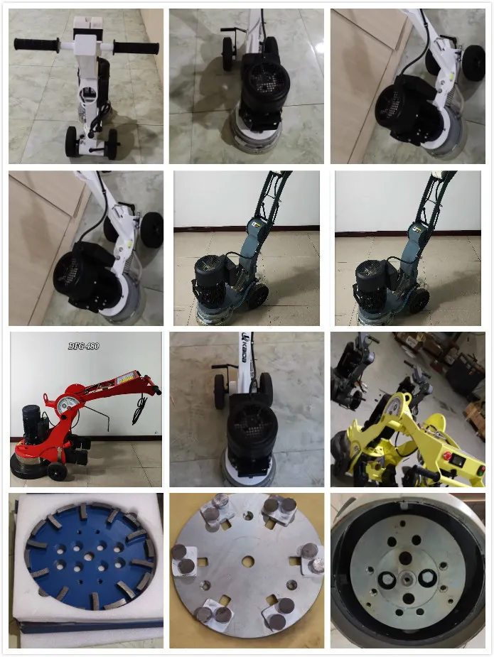 Kaida DSG250 Concrete Floor Grinder Machine - Floor Concrete Polishing Grinding Machine - Concrete Grinder - Concrete Floor Grinding Machine