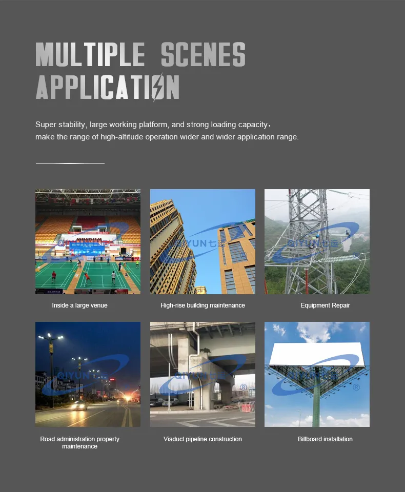 Kinglift Brand CE ISO 6m 380kg Loading Hydraulic Electric Barrier Drive Self Propelled Scissor Lift