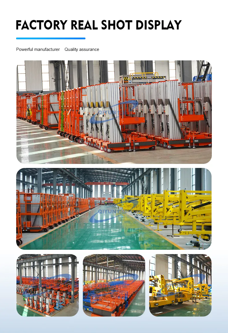 Kinglift CE ISO Certification AC/DC Drive Hydraulic Scissor Lift Platform for Aerial Work with ODM/OEM