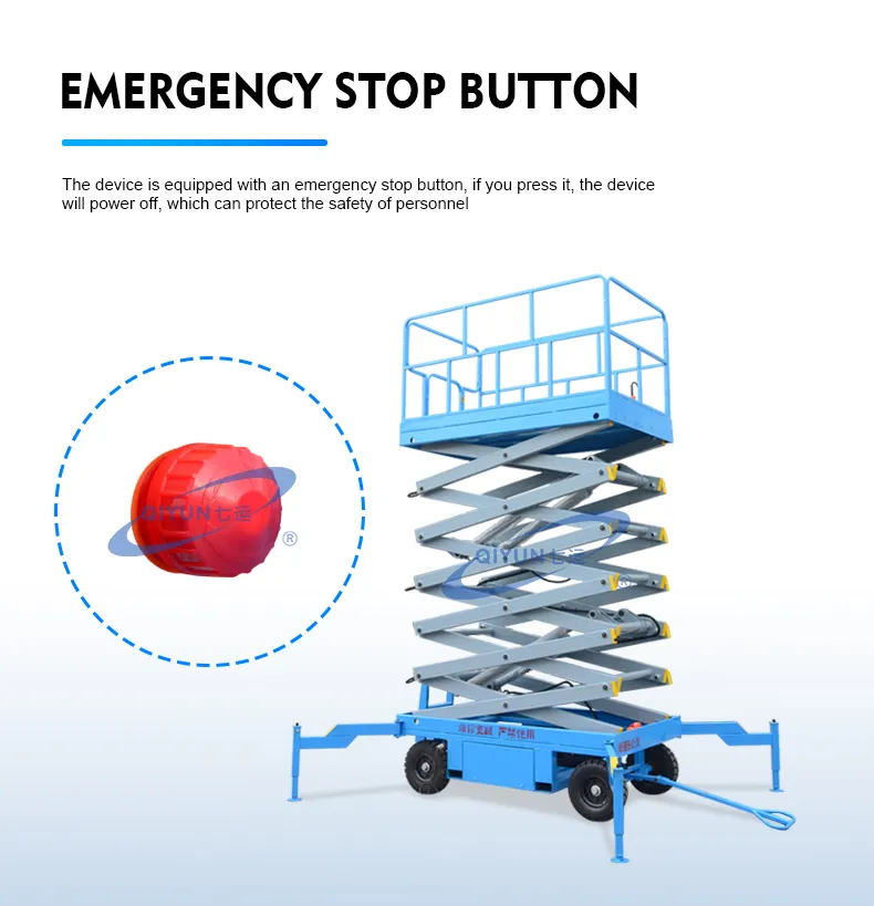 Kinglift CE ISO Certification AC/DC Drive Hydraulic Scissor Lift Platform for Aerial Work with ODM/OEM