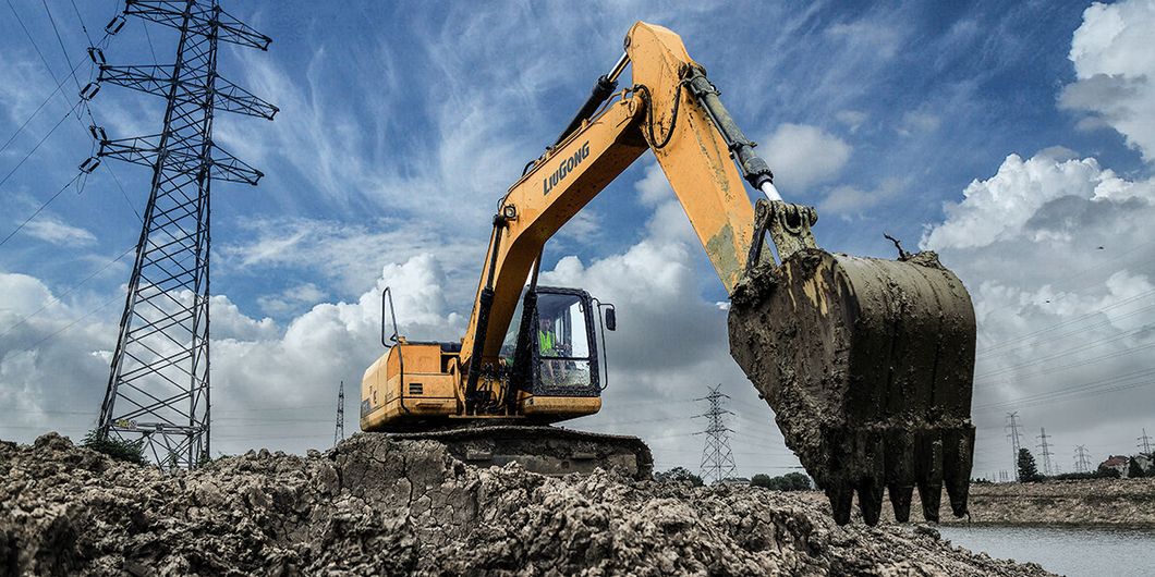 Liugong 70ton Large Crawler Excavator with 4.3 M3 Bucket