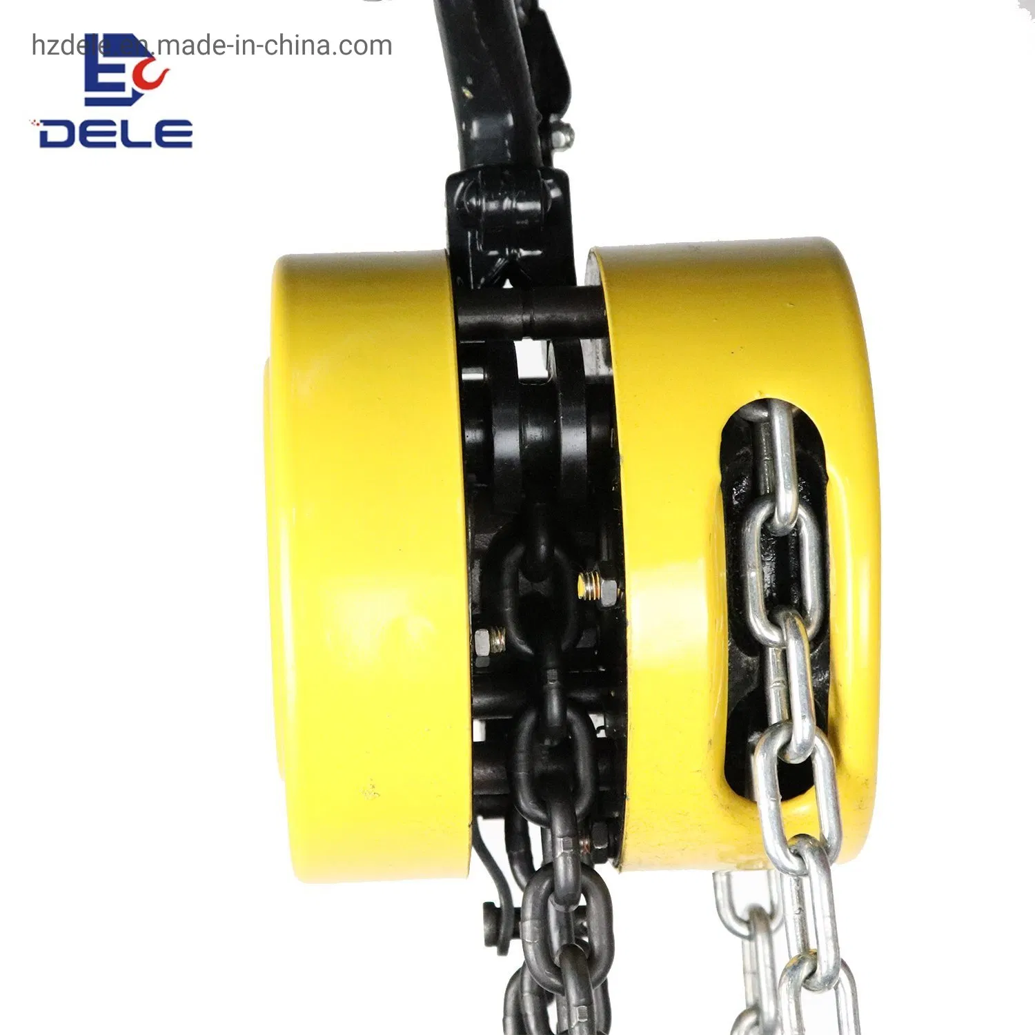 Longer Lasting Dele Sk 2 Ton Lifting Tool Manual Chain Hoist Chain Pulley Block