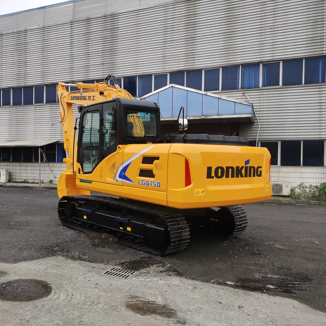 Lonking 14 Ton Hydraulic Excavator with 0.56m3 Bucket LG6150