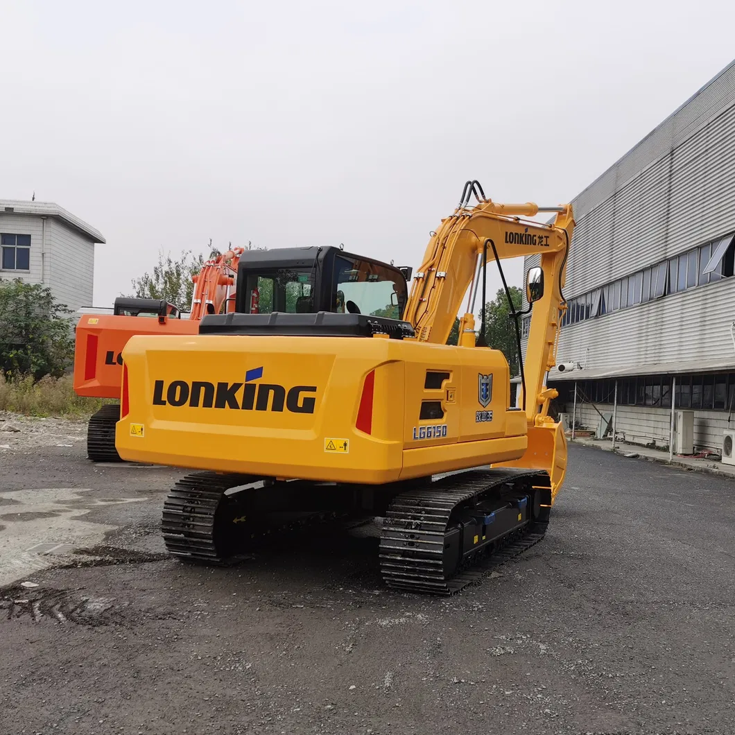 Lonking 14 Ton Hydraulic Excavator with 0.56m3 Bucket LG6150