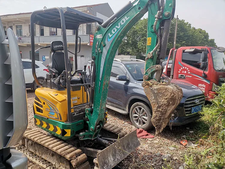 Lovol Fr18 China Mini 1.7 Ton 0.02cbm Hydraulic Hammer Excavator Used Small Digger for Sale