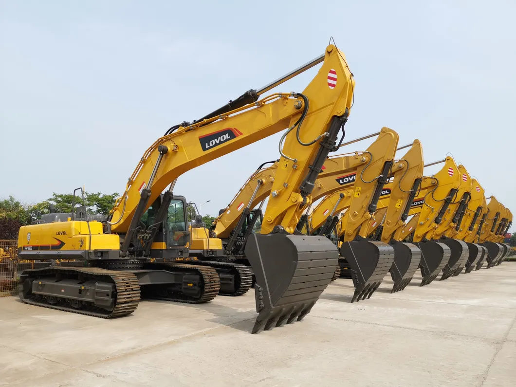 Lovol Fr510e Mining Machine Used Second Hand Crawler Excavator Big Digger Caterpillar Komatsu Hitachi 6 Ton Fr60 65 80 85 150 220 260 Excavators for Sale Fr510