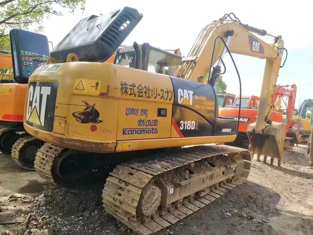 Low Price and Good Working Caterpillar Cat 318 Crawler Used Excavator