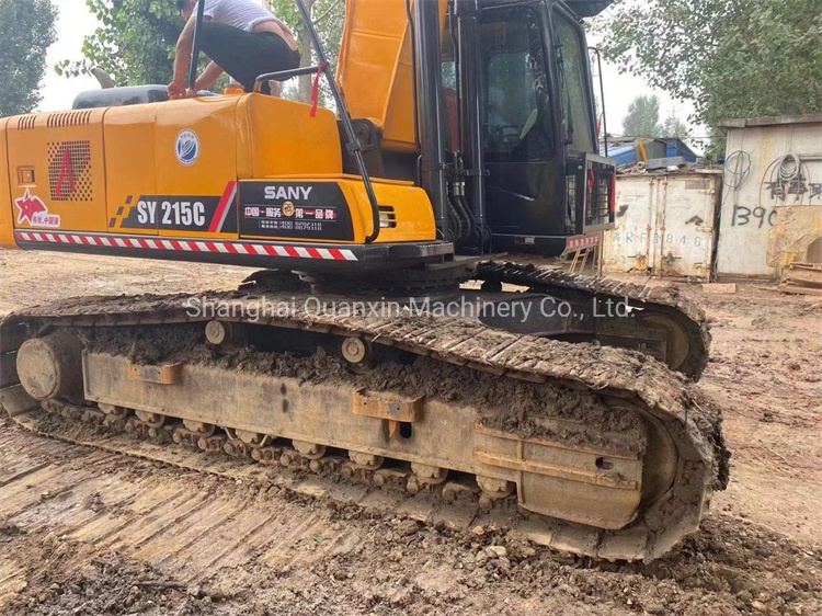 Made in China 22 Ton Sy215c Used Crawler Excavator on Sale