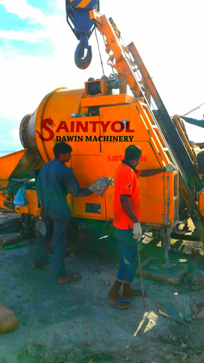 Made in China Ce Quality Concrete Mixing Pump Concrete Pump with Mixer on Sale