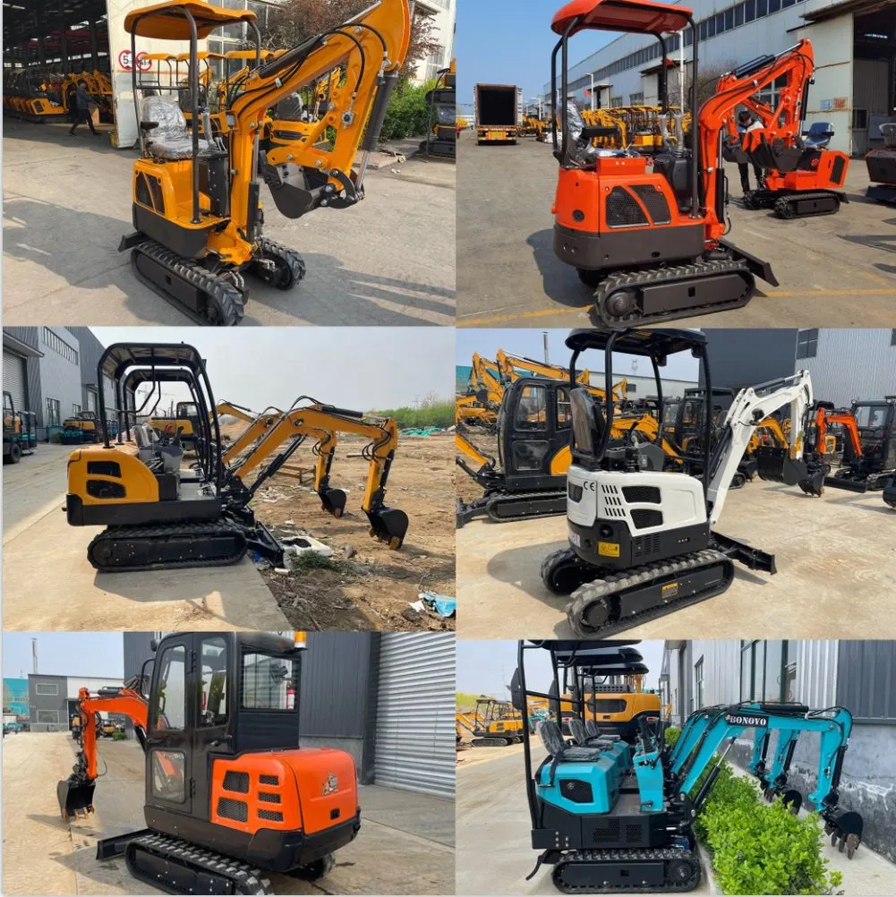 Made in China Small Dg12 Mini Ton Excavator for Sale Good Quality