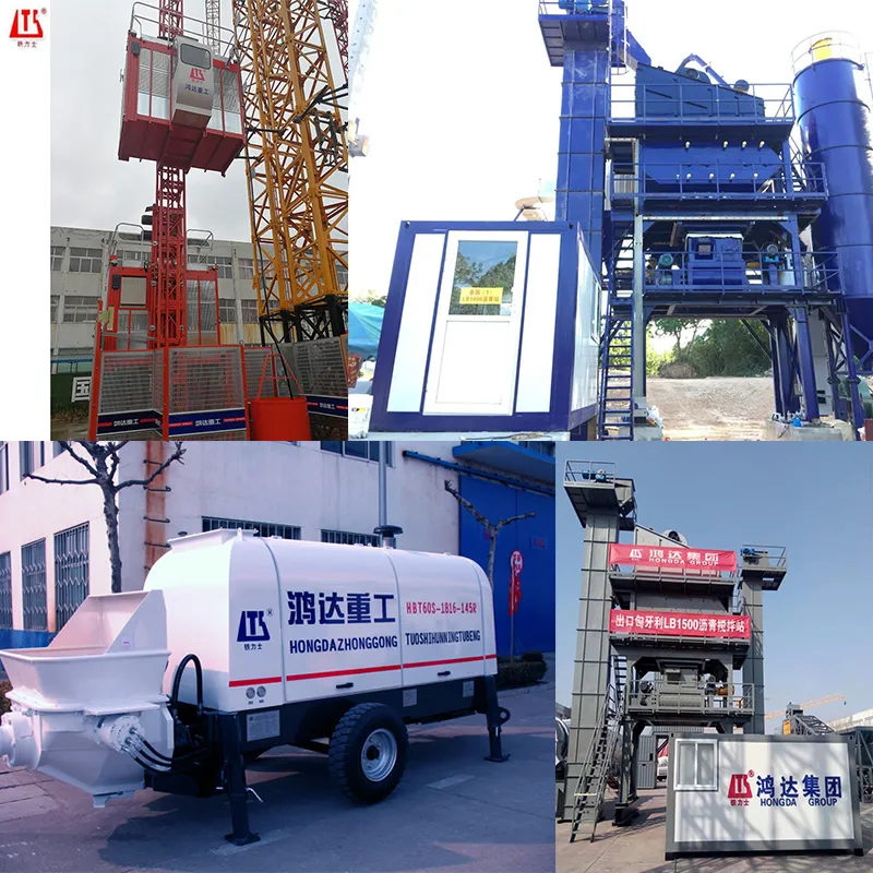 Made in China The Famous Hongda Concrete Mixer