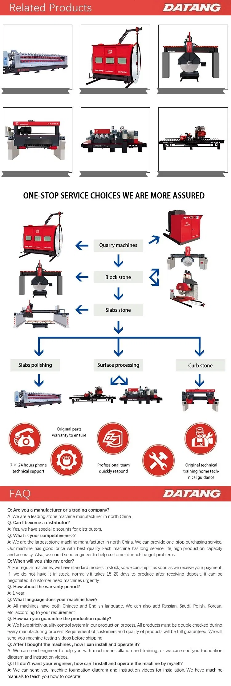 Marble Machine Granite Rhinestone Cuting Stone Block Cutting Machine