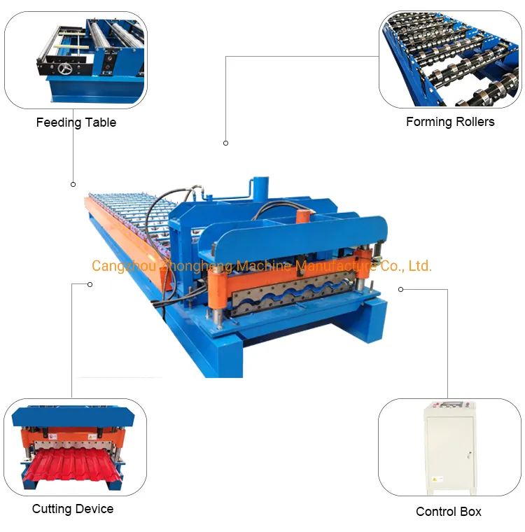 Metal Forming Machine Metcoppo Tile Roll Forming Machine