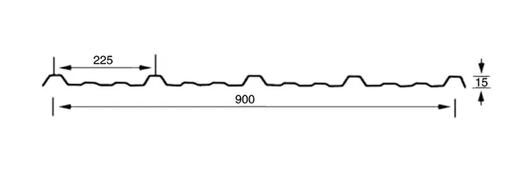 Metal Rolls Forming Machine Input Sheet 1250 mm