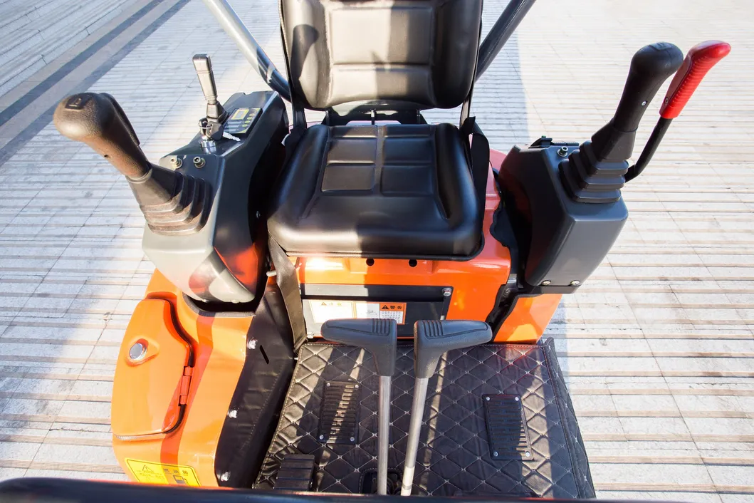 Mini Excavator with Rubber Track for Garden