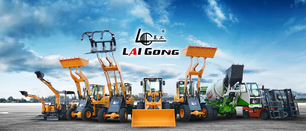 Mini Excavator with Rubber Track for Garden