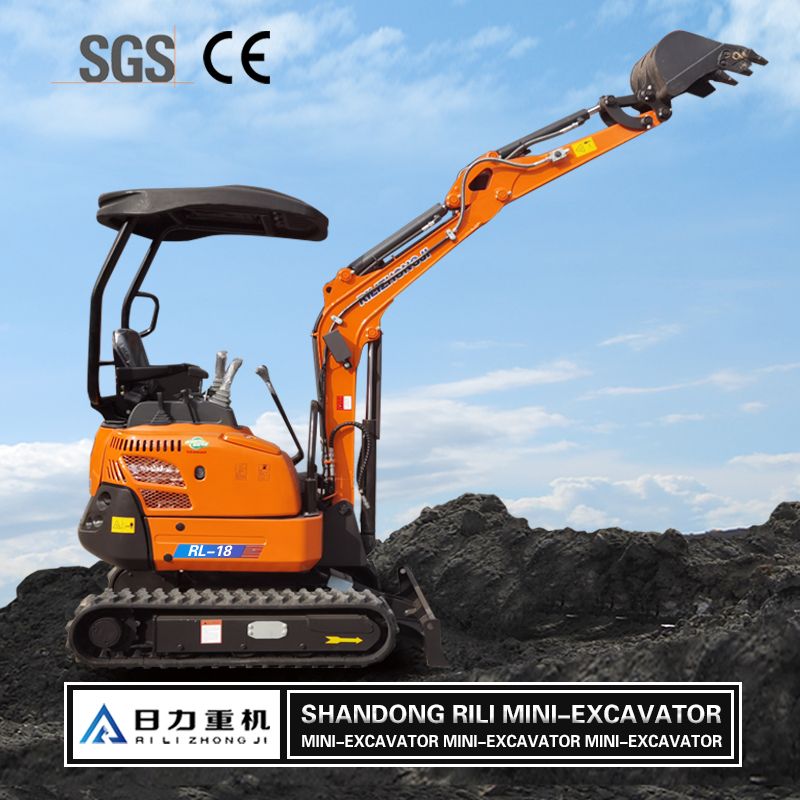 Mini Farm Excavatorin Mini Hydraulic Digger Excavators in Rural Construction