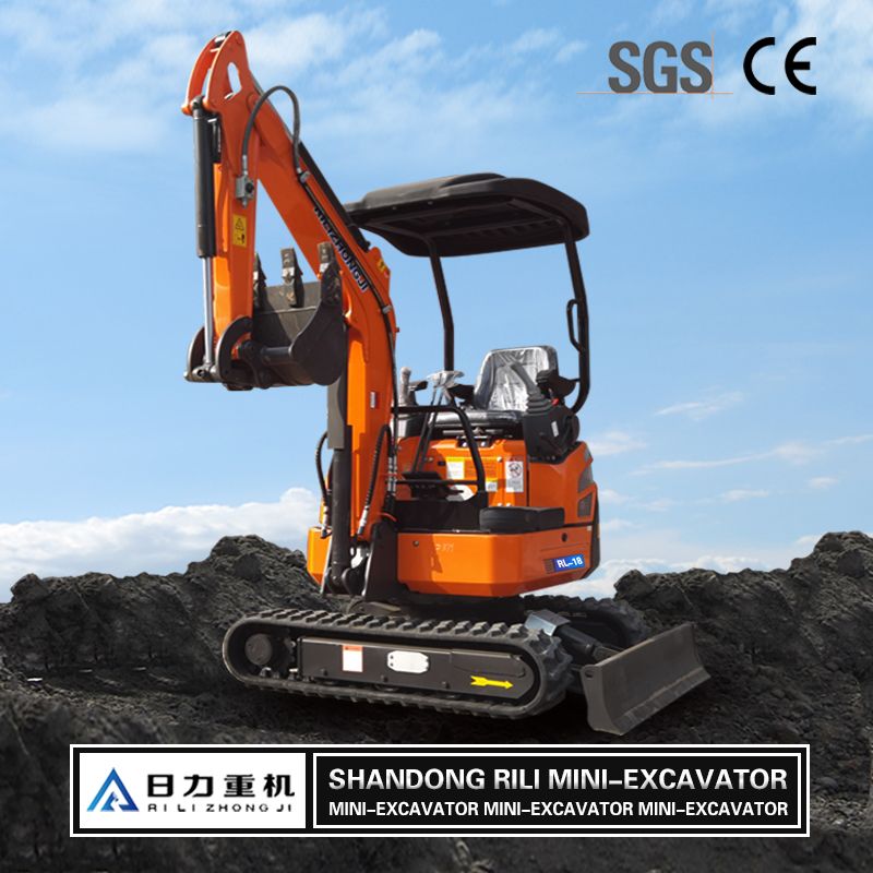 Mini Farm Excavatorin Mini Hydraulic Digger Excavators in Rural Construction