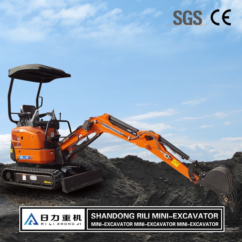 Mini Farm Excavatorin Mini Hydraulic Digger Excavators in Rural Construction