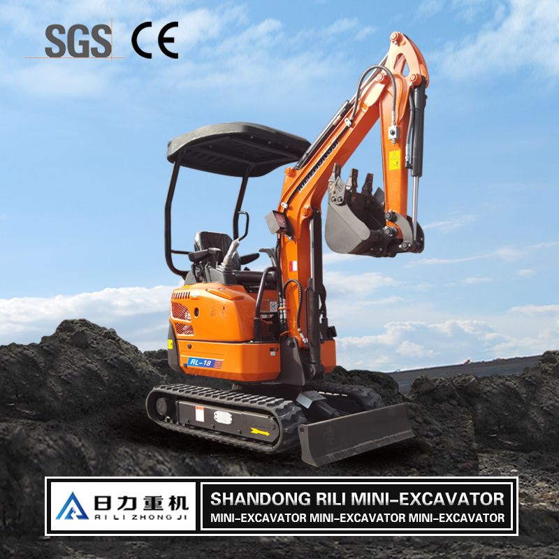 Mini Farm Excavatorin Mini Hydraulic Digger Excavators in Rural Construction