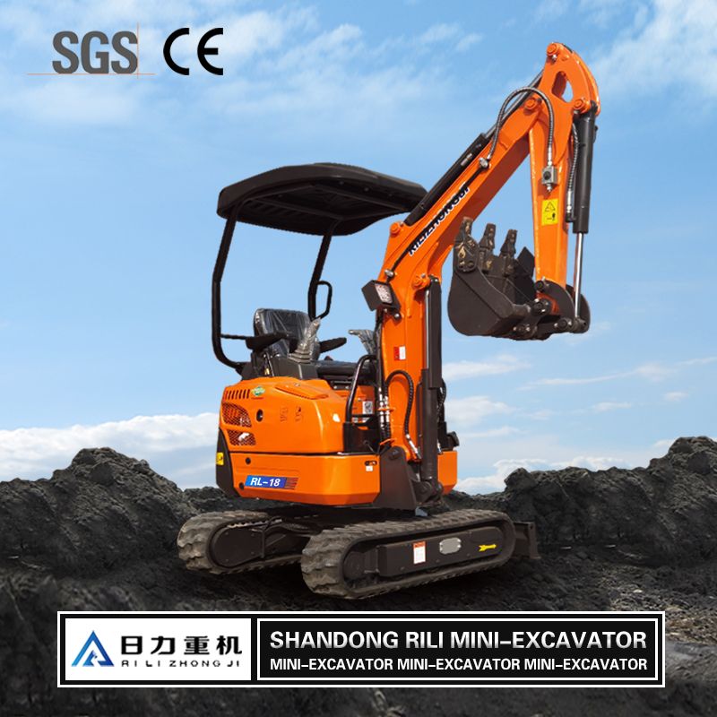 Mini Farm Excavatorin Mini Hydraulic Digger Excavators in Rural Construction