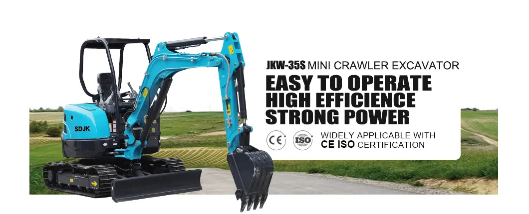 Mining Excavator with Crawler The Smallest Digger Soil Digger Machine